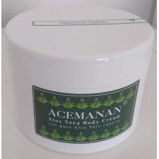 Acemanan - Aloe Vera Body Cream Körpercreme 200ml hergestellt auf Gran Canaria - LAGERWARE