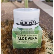 Riu Aloe Vera - Aloe Vera Collagen Hydronutritive Anti-Ageing Cream Shea Butter Argan Oil Antifaltencreme 200ml Dose hergestellt auf Gran Canaria - LAGERWARE