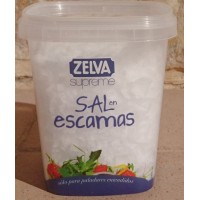 Zelva - Supreme Sal en escamas grobes Salz 175g Becher hergestellt auf Gran Canaria - LAGERWARE