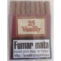 Vega Palmera - Vanilly 25 Zigarillos Vanille-Aroma hergestellt auf Gran Canaria - LAGERWARE