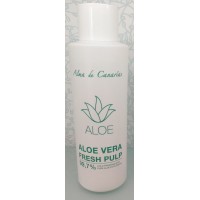 Alma de Canarias - Zumo de Aloe Vera Fresh Pulp 99,7% 1000ml Flasche hergestellt auf Lanzarote - LAGERWARE